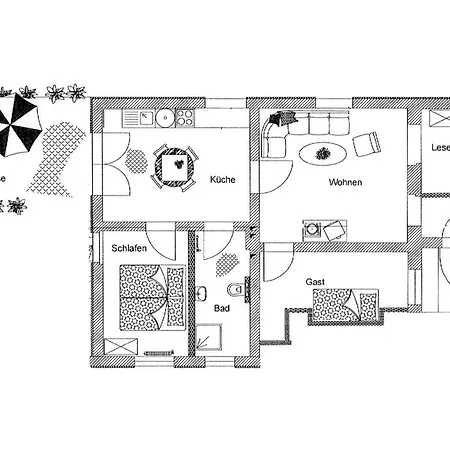 Kuestenvilla Stilvolle 3Zi Ferienwhg Mit Terrasse Ruhig Zentral Strandnah 600M Apartment