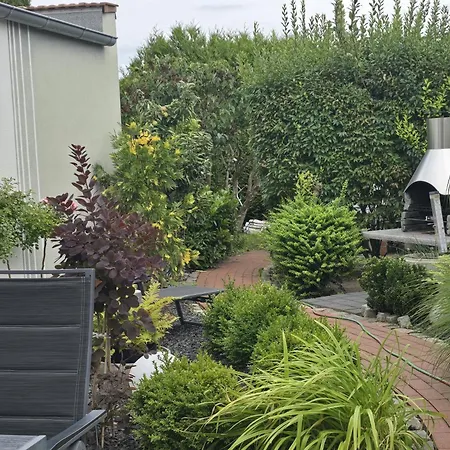 公寓 Kuestenvilla Stilvolle 3zi Ferienwhg Mit Terrasse Ruhig Zentral Strandnah 600m *